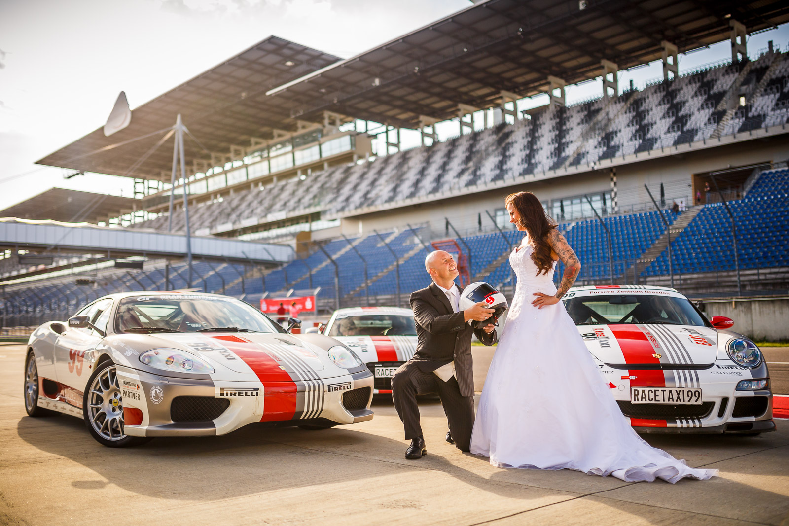 Hochzeitsfotograf Schipkau Lausitzring RaceTaxi - newpic.eu by Toni Kretschmer