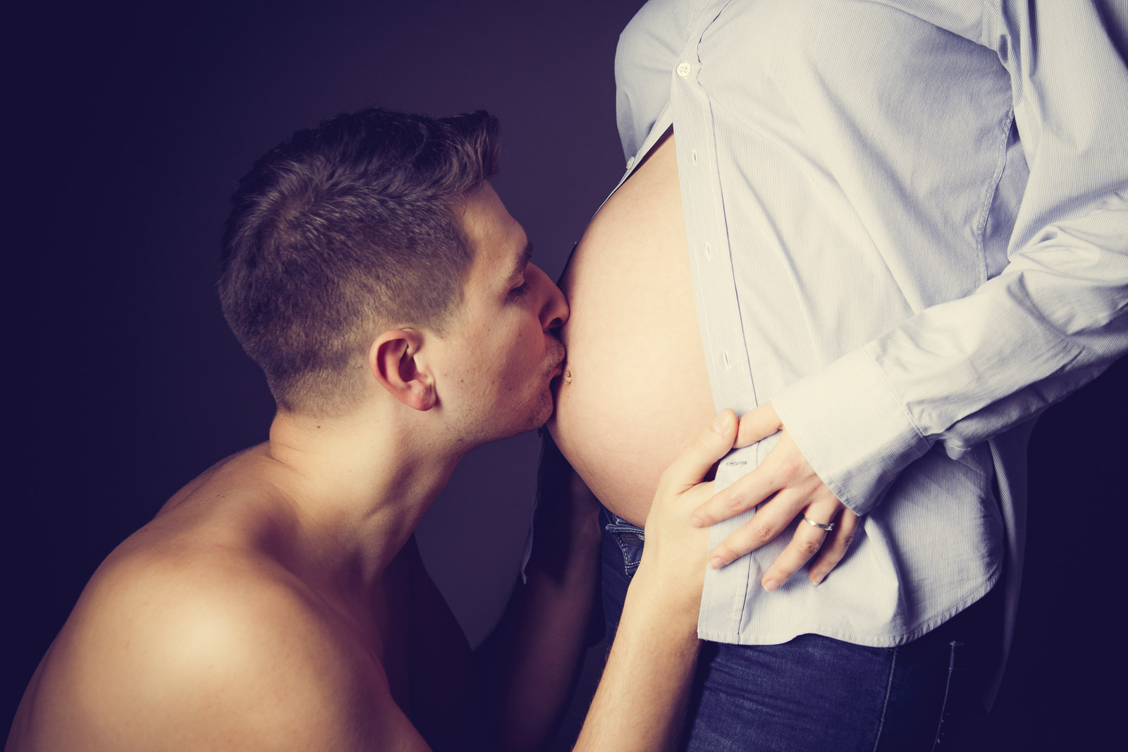 Babybauch- Schwangerschaftsshooting in Dresden by newpic.eu